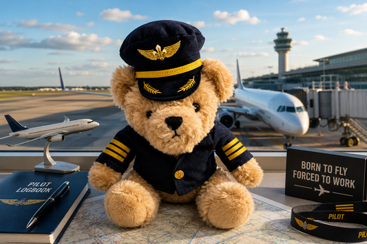 Pilot Teddy Bear – The Perfect Gift for Every Aviation Lover 🧸✈️