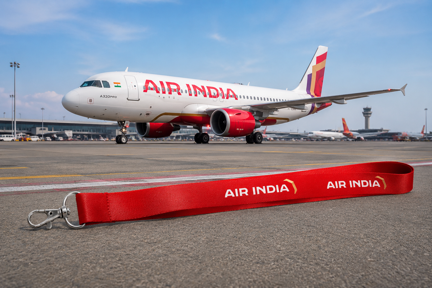 Air India Basic Lanyard – Premium Aviation Lanyard