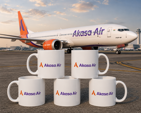 Akasa Air Ceramic Coffee Mug