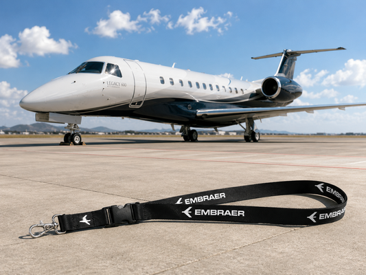 Embraer Satin Lanyard - Premium Imported Quality Lanyard
