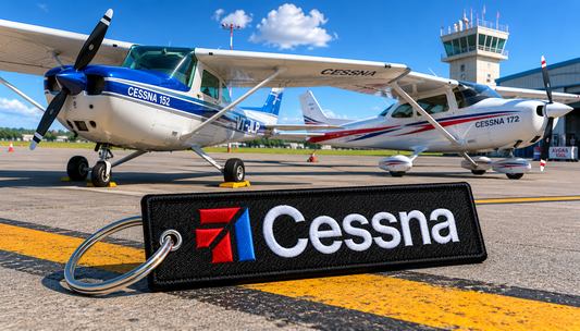 Cessna Embroidered Bag Tag – Premium Imported Quality