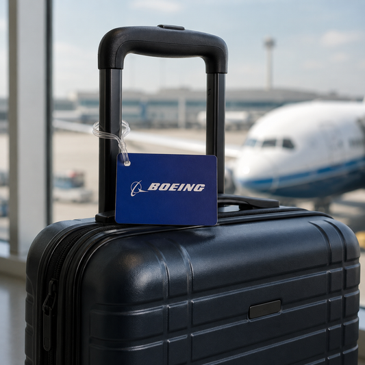 PVC Luggage Tag (Boeing) – Premium Quality