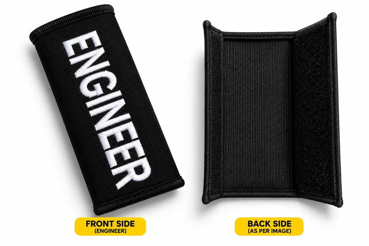 Engineer Luggage Handle Wrap โ Premium Embroidered Quality