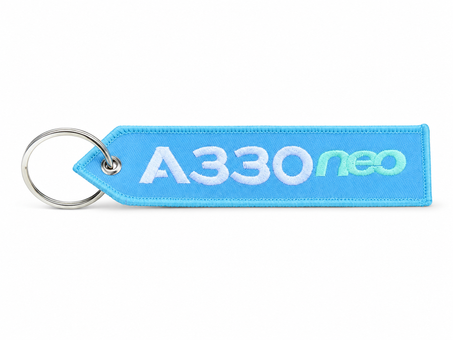 Airbus A330neo Embroidered Bag Tag – Premium Imported Quality Keyring
