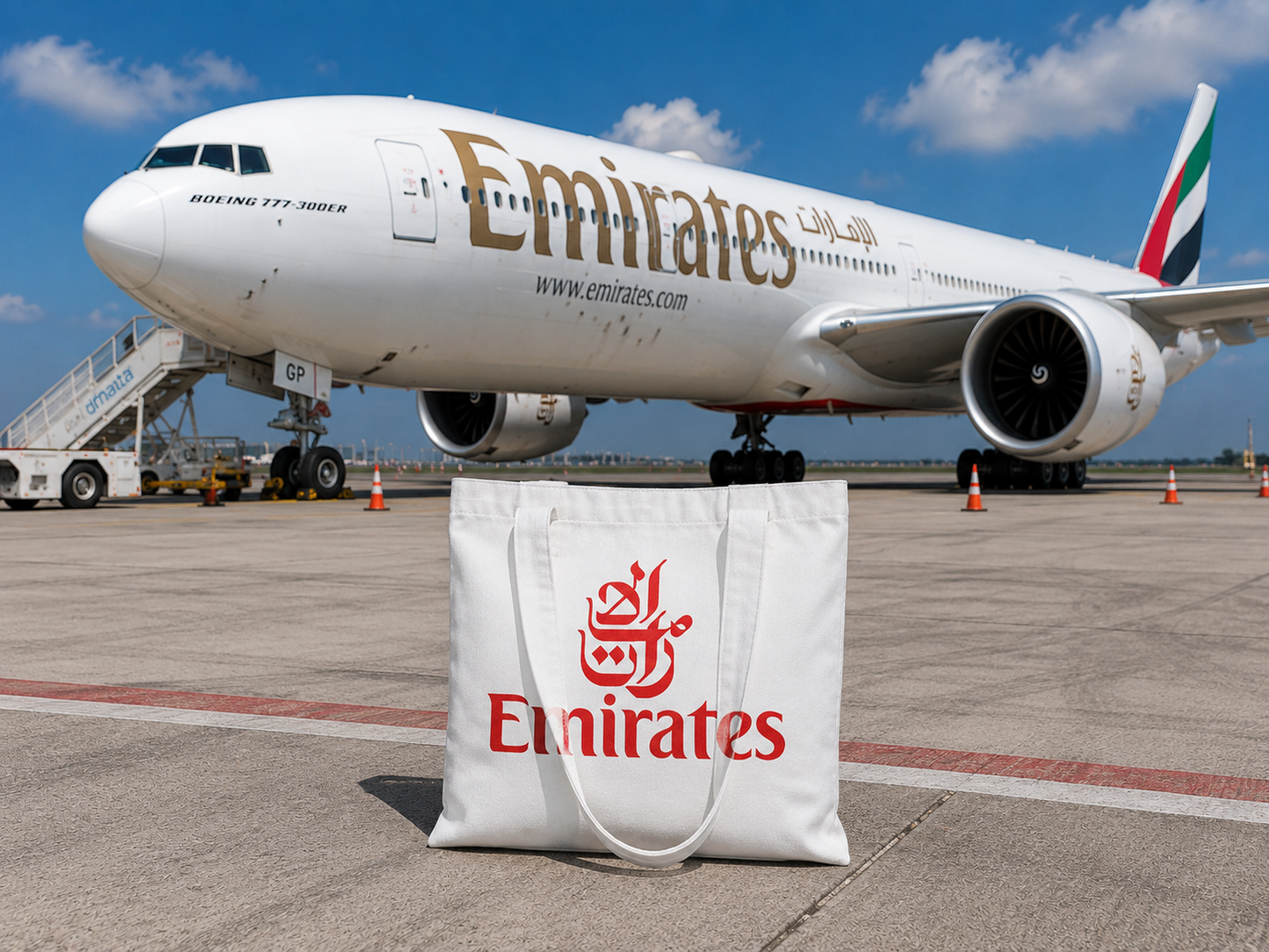 Emirates Cotton Tote Bag