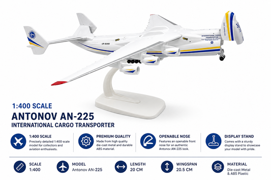 ANTONOV Aircraft 1:400 SCALE Model - AN-225