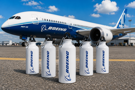 Boeing 600ml Stainless Steel Water Bottle