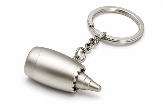 Boeing 787 GEnx Metal Engine Keychain (Imported)
