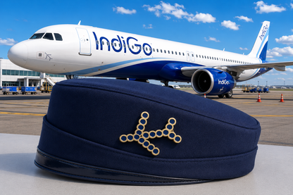 IndiGo Logo Lapel Pin – Premium Airline Collectible Aviation Badge