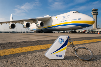 Antonov An-225 Mriya Acrylic Keychain – Legendary Aviation Collectible