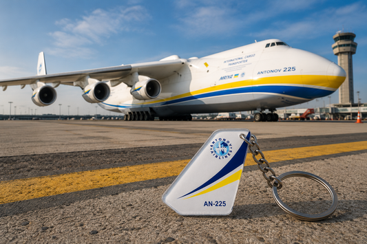 Antonov An-225 Mriya Acrylic Keychain – Legendary Aviation Collectible