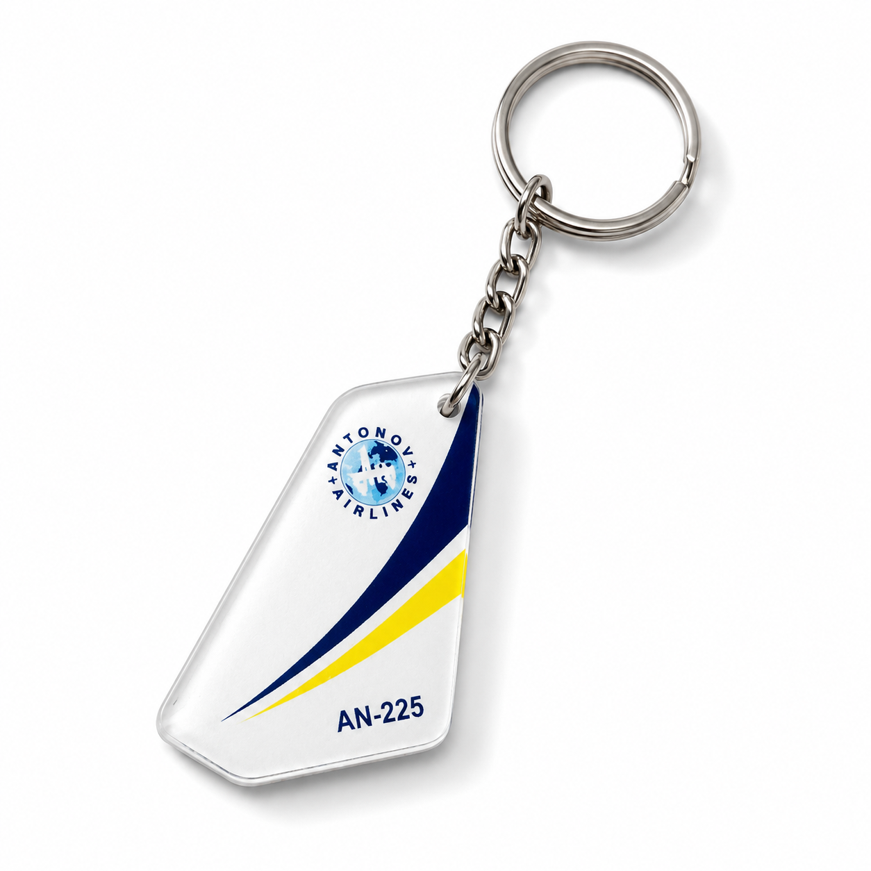 Antonov An-225 Mriya Acrylic Keychain – Legendary Aviation Collectible