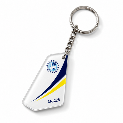 Antonov An-225 Mriya Acrylic Keychain – Legendary Aviation Collectible