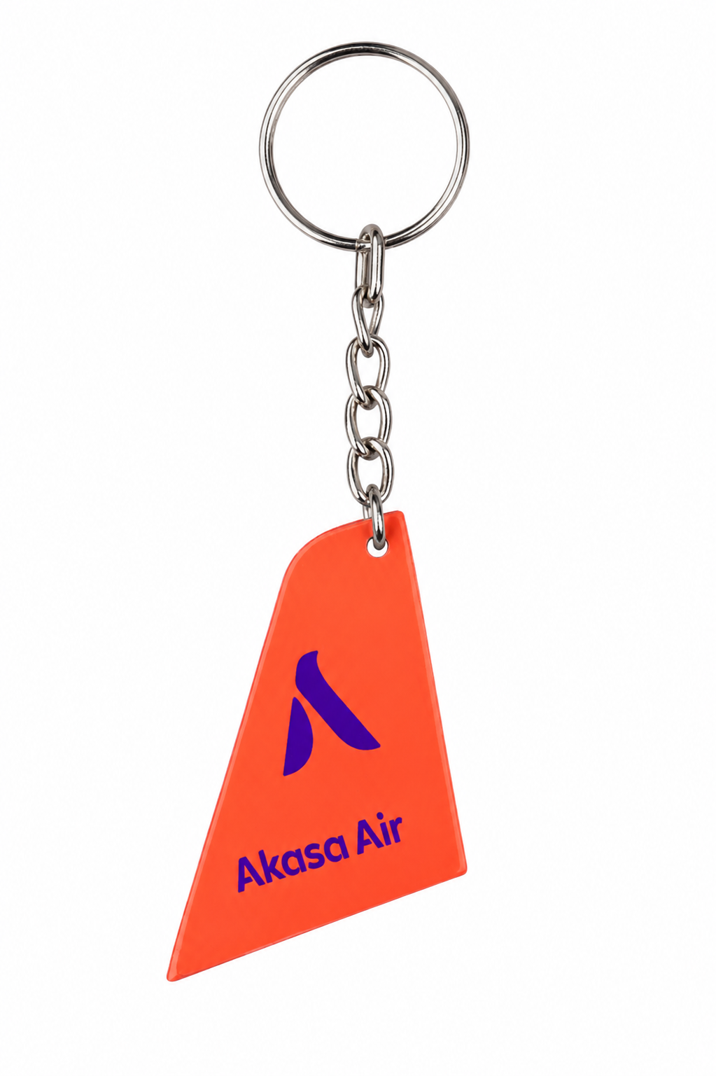 Akasa Air Acrylic Keychain – Premium Aviation Collectible