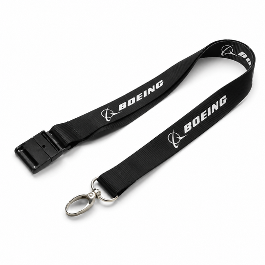 Boeing (Black) Premium-Lanyard