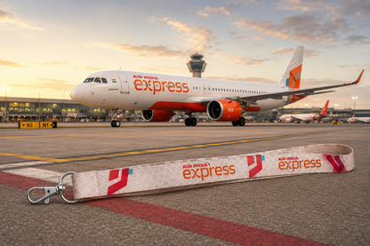 Air India Express Basic Lanyard – Premium Aviation Lanyard
