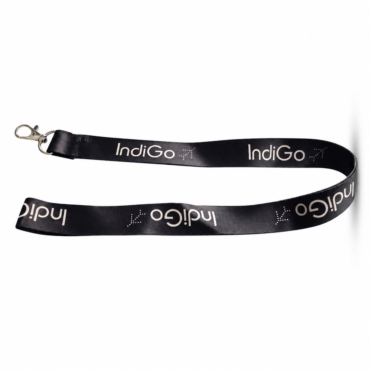 IndiGo Airlines (Blue &amp; Black) Basic Lanyard – Premium Aviation Lanyard