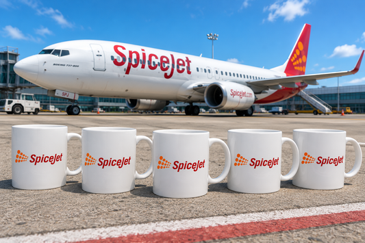 SpiceJet Ceramic Coffee Mug