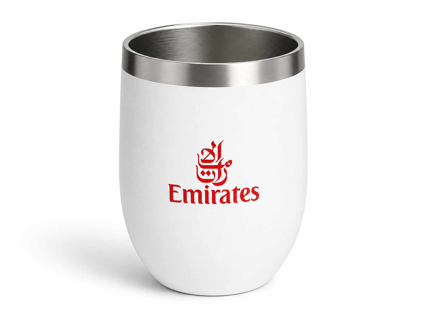 Emirates Stainless Steel Coffee Tumbler | Premium Aviation Travel