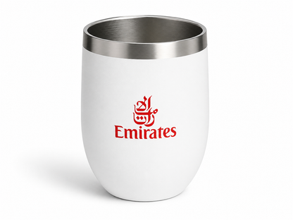 Emirates Stainless Steel Coffee Tumbler | Premium Aviation Travel