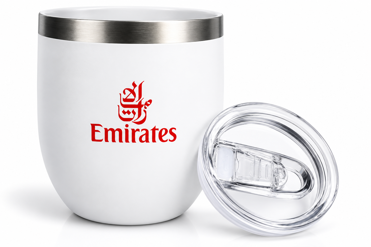 Emirates Stainless Steel Coffee Tumbler | Premium Aviation Travel