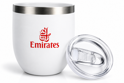 Emirates Stainless Steel Coffee Tumbler | Premium Aviation Travel