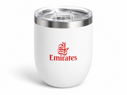 Emirates Stainless Steel Coffee Tumbler | Premium Aviation Travel