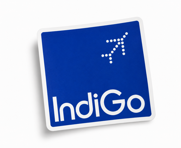 IndiGo Airlines Vinyl Sticker