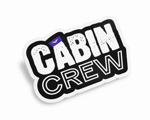 Cabin Crew Vinyl Sticker