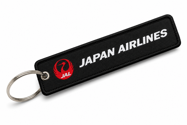 Japan Airlines Embroidered Bag Tag – Premium Imported Quality