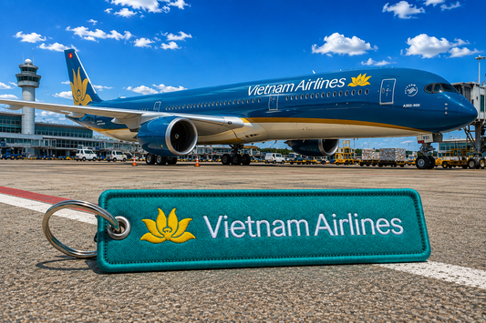 Vietnam Airlines Embroidered Bag Tag – Premium Imported Quality