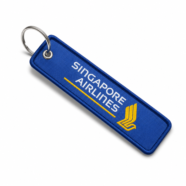Singapore Airlines Embroidered Bag Tag – Premium Imported Quality