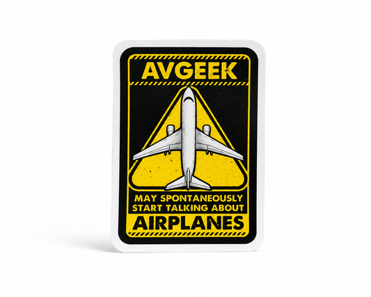 AVGEEK Vinyl Sticker