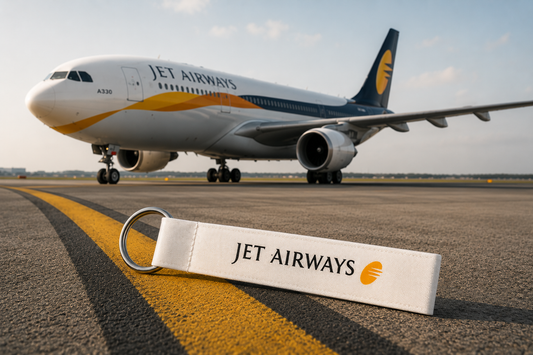 Jet Airways Satin Keychain