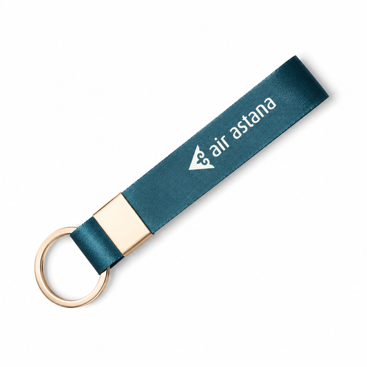 Air Astana Satin Keychain