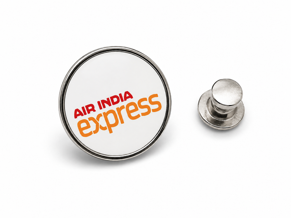 Air India Express Circular Lapel Pin – Premium Aviation Collectible