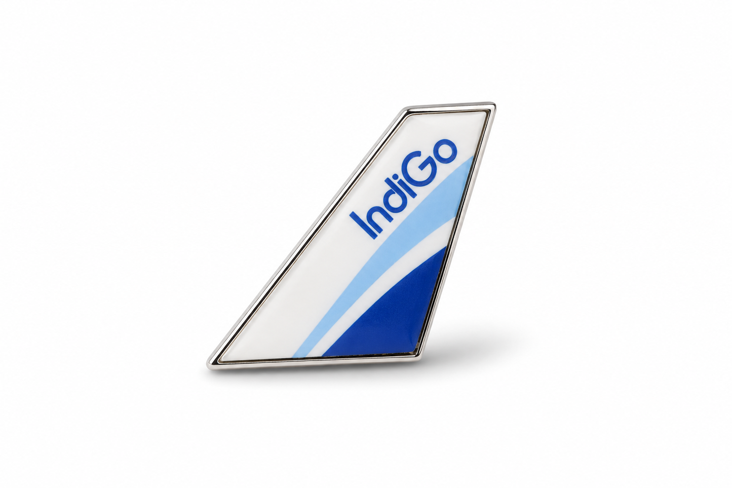 IndiGo Tail Lapel Pin – Premium Aviation Collectible