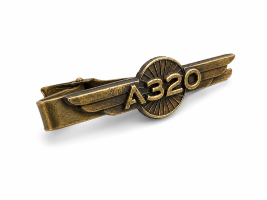 Airbus A320 Tie Clip – Premium Aviation Accessory