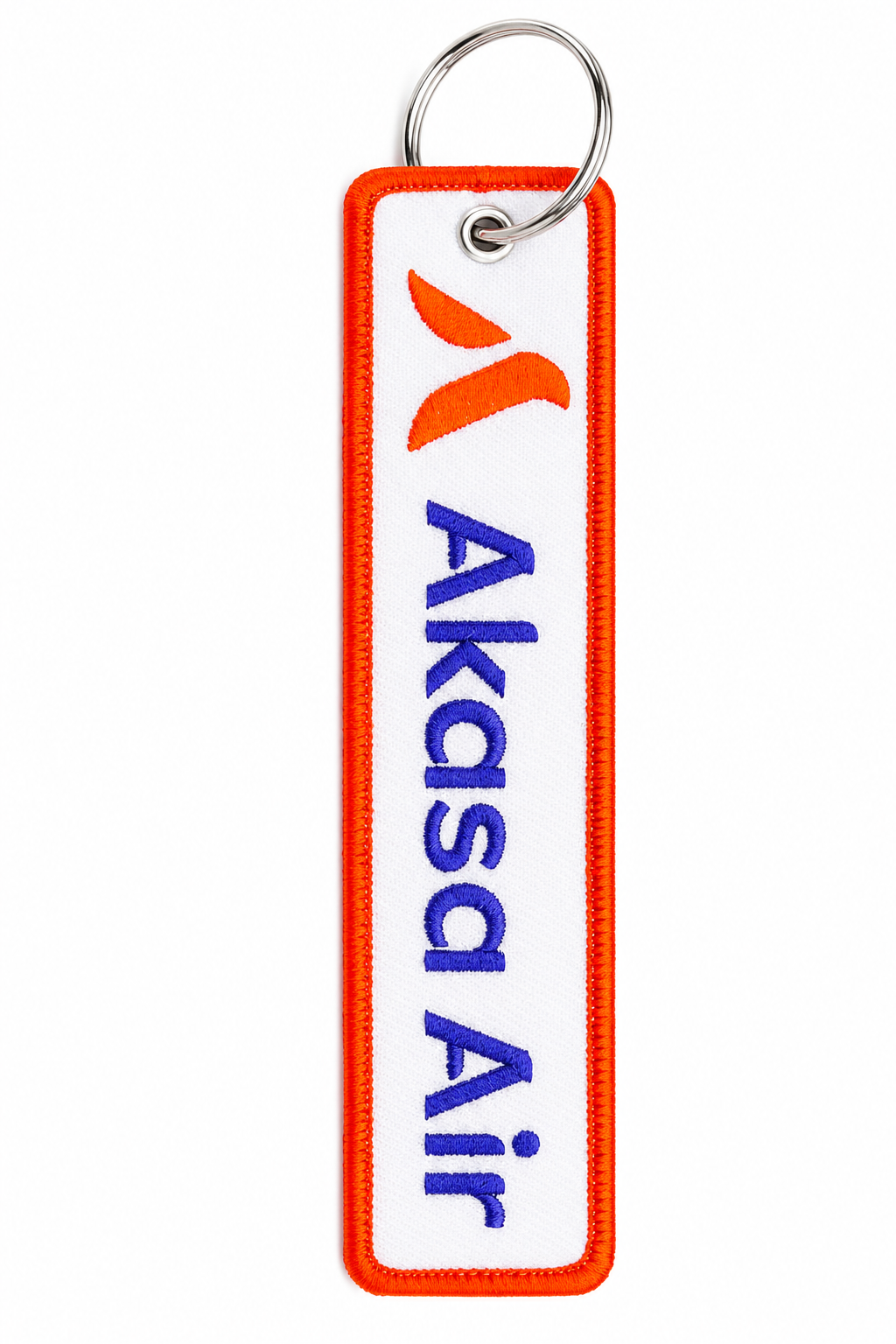 5 Indian Airline Embroidered Bag Tag – Premium Imported Quality Keyring