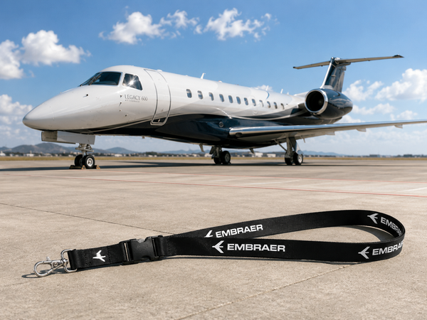 Embraer Satin Lanyard - Premium Imported Quality Lanyard