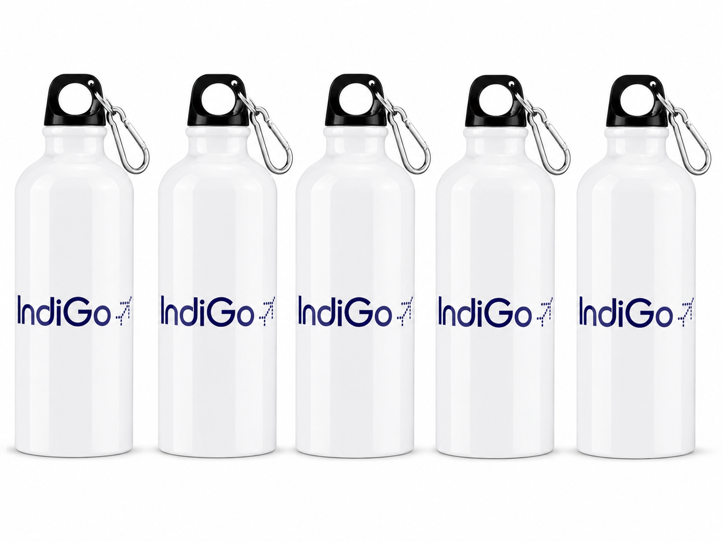 Indigo 600ml Stainless Steel Water Bottle