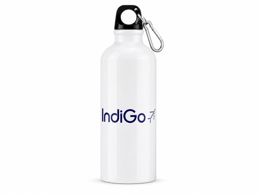 Indigo 600ml Stainless Steel Water Bottle
