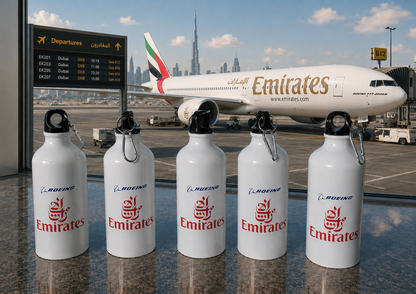 Emirates Boeing 600ml Stainless Steel Water Bottle