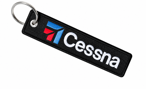 Cessna Embroidered Bag Tag – Premium Imported Quality