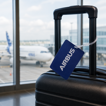 PVC Luggage Tag (Airbus) – Premium Quality