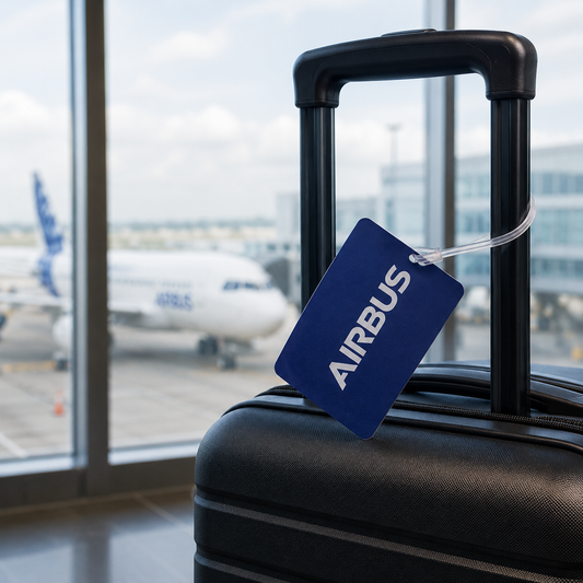 PVC Luggage Tag (Airbus) – Premium Quality