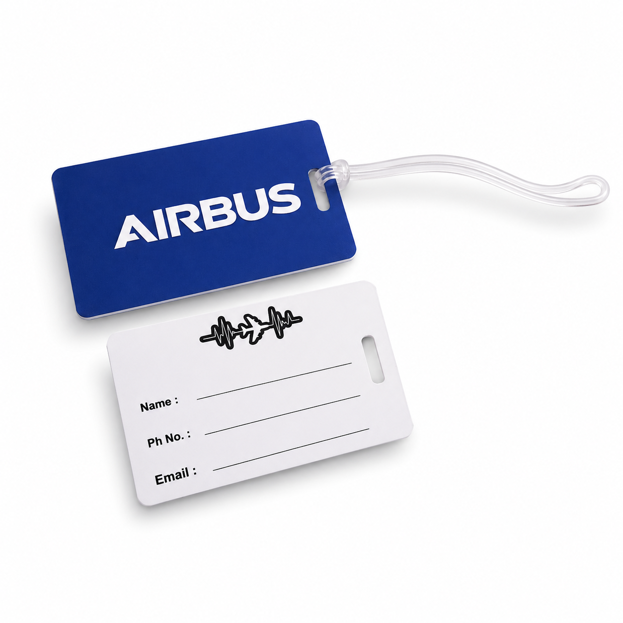 PVC Luggage Tag (Airbus) – Premium Quality