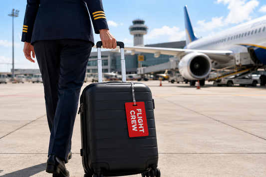PVC Luggage Tag (Flight Crew) – Premium Quality