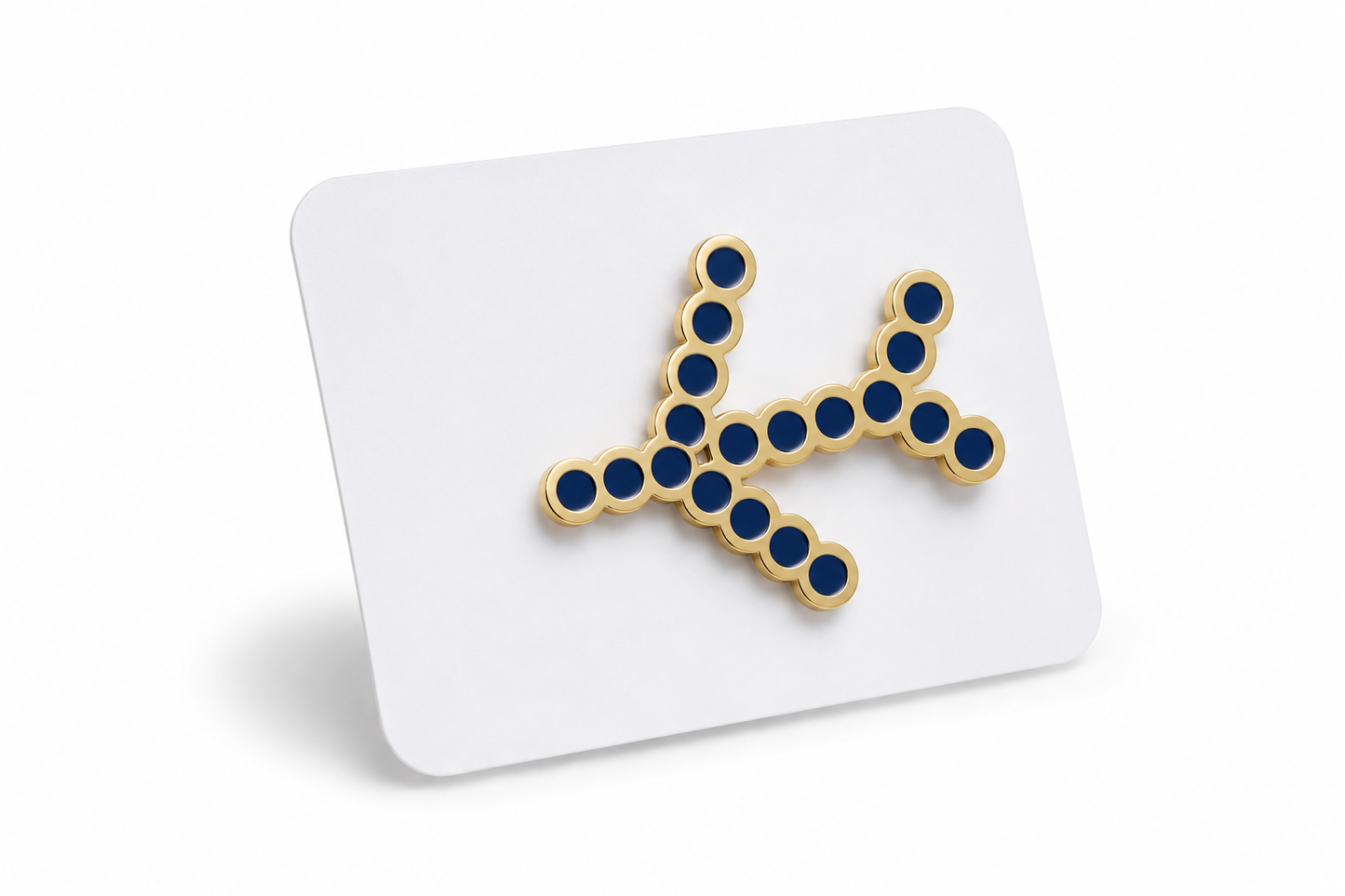 IndiGo Logo Lapel Pin – Premium Airline Collectible Aviation Badge