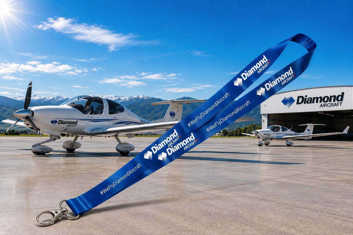 Diamond Aircraft Lanyard – Premium Imported Quality